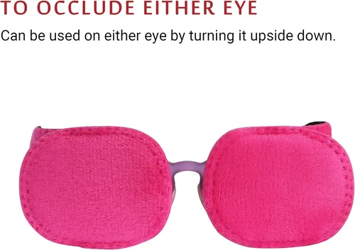 Miniatura 6 de Astropic 2 parches oculares para niños Parche de ojos para niñas para gafas Parches médicos para los ojos para niños con ojo perezoso Parche