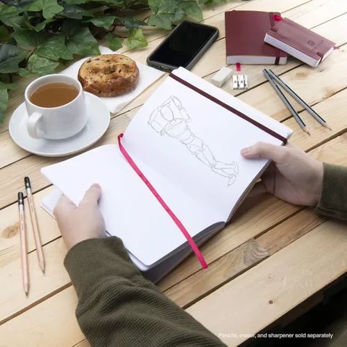 Miniatura 6 de Cuaderno de bocetos Travelers Dot Grid Pentalic Art, libre de ácidos