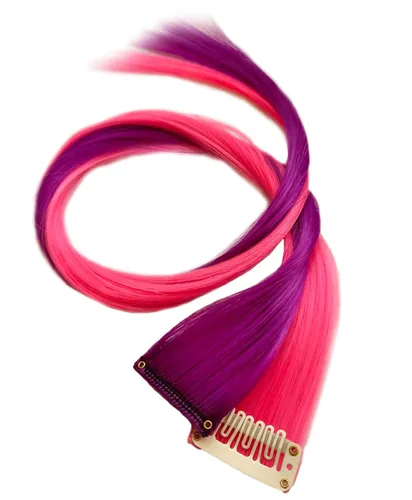 Miniatura 8 de Rhyme 8 extensiones de cabello de colores con clip de 21 pulgadas para niñas y mujeres, accesorios para el cabello, pelucas, postizos, regalo
