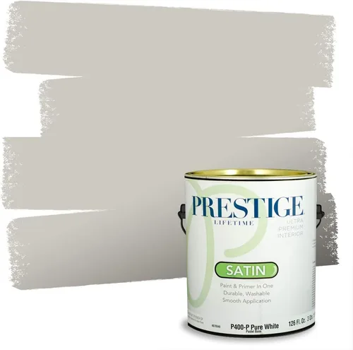 Miniatura 250 de Prestige Paints - 2 en 1, pintura base y pintura de exterior, P500-N-SW7020 SW6991-PCM