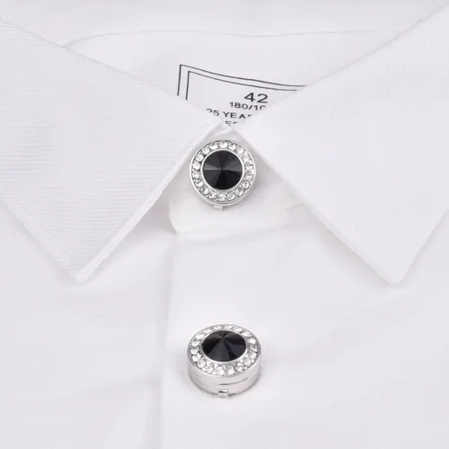 Miniatura 3 de Cubiertas de botón para camisas de hombre con cubierta de botón de diámetro de 0.7in