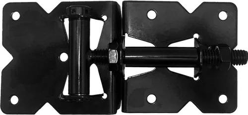 Miniatura 4 de Bisagra de puerta de acero inoxidable blanco para vinilo, esgrima de PVC - CAJA Cantidad 12