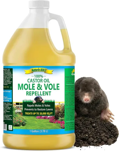 Miniatura 9 de Repelente de mole, 100 % aceite de castor, 32 onzas, concentrado