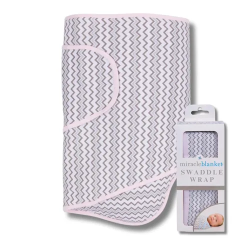 Miracle Blanket Manta Envolvente para Bebé – Ayuda a Tu Recién Nacido a Dormir Más Tiempo – Saco de Dormir Suave y Seguro para Bebés – Manta de
