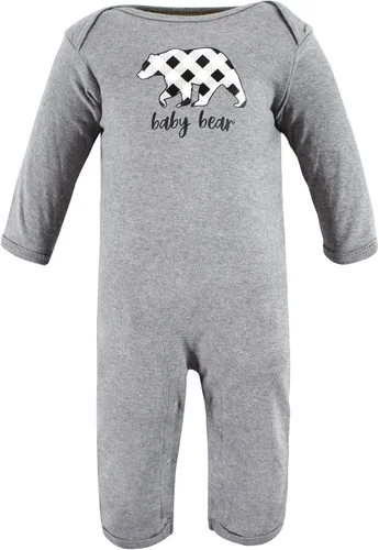 Miniatura 3 de Hudson Baby - Enterizos de algodón para niñas bebés