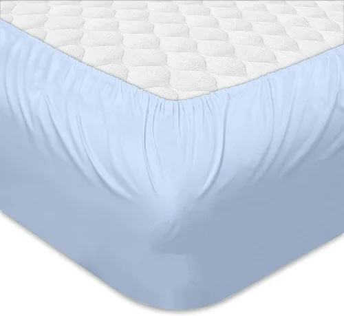Miniatura 3 de Top - Juego de sábanas de cabeza dividida tamaño Queen, base de cama ajustable, sábanas de 100 % algodón egipcio sólido color borgoña que se adapta