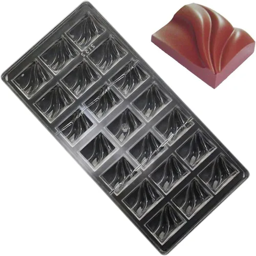 Miniatura 23 de Grainrain molde de chocolate de policarbonato, molde de barra de chocolate de policarbonato en forma de corazón, regalo para el día de San Valentín 1