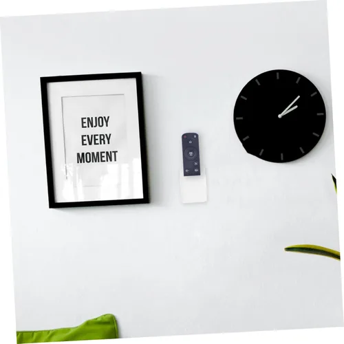 Miniatura 9 de Soporte de escritorio para control remoto montado en la pared, soporte de pared para teléfono, bolígrafo, maquillaje, gafas, caja de almacenamiento