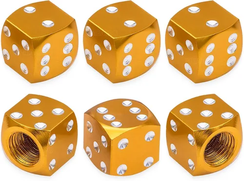 Miniatura 57 de 8 piezas de tapas de vástago de válvula de neumático, tapas de válvula de neumático de acero inoxidable, tapas de válvula de rueda para autos