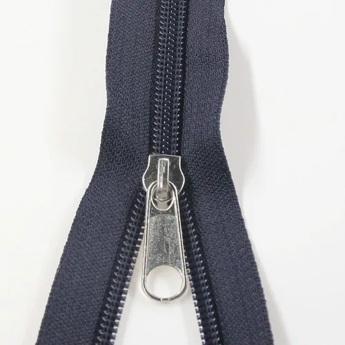 Miniatura 11 de Leekayer The Yard - Cremalleras de bobina de nailon blanco #5 a granel de 10 yardas con 25 deslizadores plateados para costura DIY bolsa