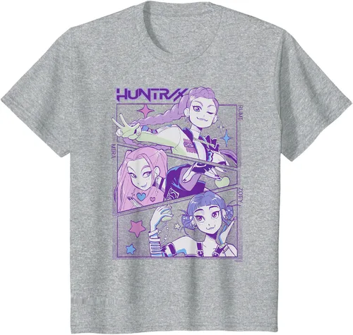 Miniatura 5 de KPop Demon Hunters HUNTR/X Camiseta oficialmente licenciada
