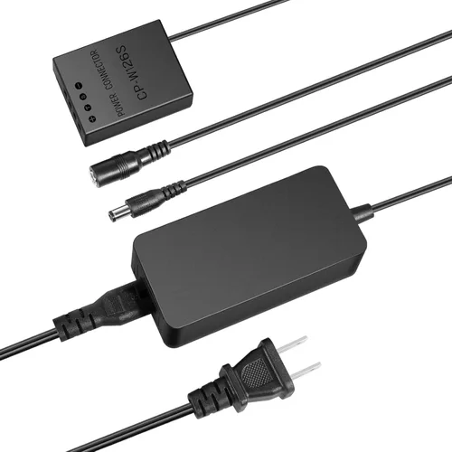 Miniatura 14 de NEEWER EN-EL25 Kit de acoplador de batería ficticia de repuesto, kit de cargador de cámara con acoplador de CC, adaptador de CA y enchufe de EE.