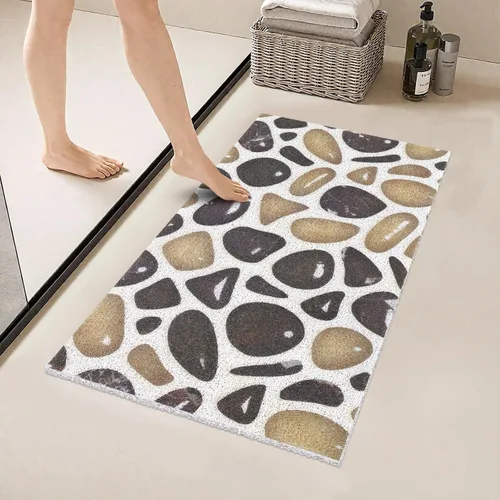Miniatura 24 de Alfombrilla de Bañera Antideslizante - Alfombrilla de Ducha Antideslizante, Alfombrillas de Bañera de Secado Rápido, Suave Alfombrilla de Masaje