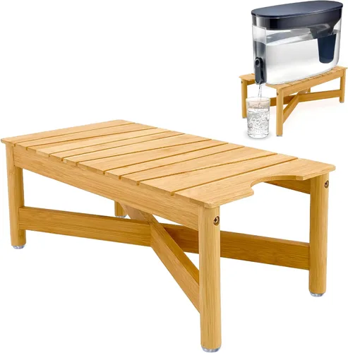 Miniatura 10 de Soporte dispensador de agua – Compatible con dispensadores de filtro de bebidas de tamaño mediano, jarras – Ideal para encimeras, soportes