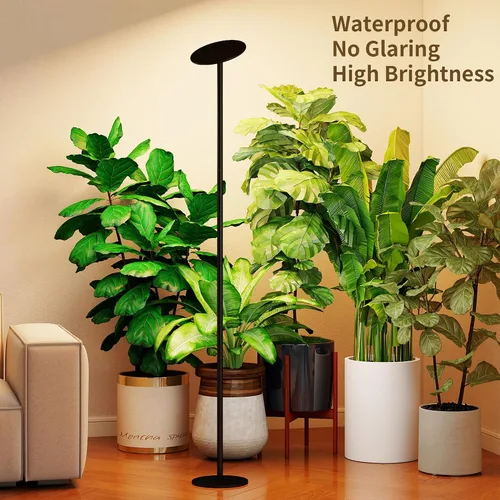 Miniatura 7 de chiphy Luz de crecimiento de espectro completo de 69 pulgadas para plantas de interior, temporizador de 4/8/12H, luces de planta de 40 W de alto
