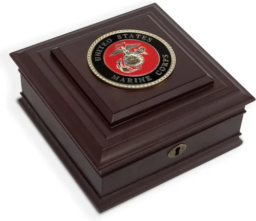Miniatura 7 de Caja de escritorio medalla de la Guardia Costera de EE. UU. de Allied Frame Guardacostas