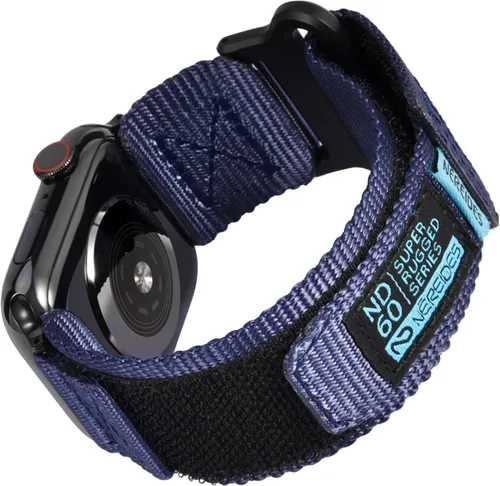 Miniatura 44 de Nereides Compatible con Correa de Apple Watch Ultra 3/2/1, Correa Deportiva de Nylon con Diseño Tejido para 49 mm (L, Negro)