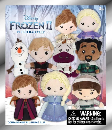 Disney Frozen 2 - Bolsa de felpa con clip en bolsa ciega