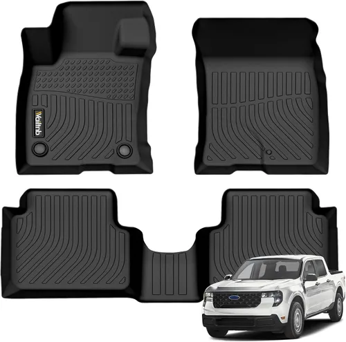 Miniatura 31 de Tapetes de piso para todo clima y forro de carga con respaldo para Chevrolet Suburban de 7 asientos 2021-2025 / GMC Yukon XL de 7 asientos