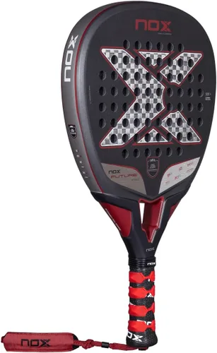 Miniatura 8 de Pala de pádel Future Attack 12K Alum NFA Edition Pala de Padel en forma de diamante Cara de carbono de alumbre de 12 quilates, núcleo EV50