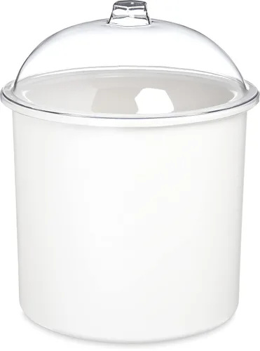 Carlisle FoodService Products Coldmaster Servidor de Helados Recipiente Aislado con Tapa para Cocinas y Restaurantes, Plástico, 3 Galones, Blanco