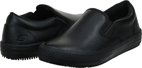 Miniatura 7 de Skechers para trabajar Gibson-Brogna SR sin cordones para mujer