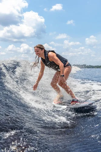 Miniatura 3 de Airhead Wakesurf Boards, EVA Traction Pads, Adjustable Foot Straps, Great for All Skill Levels, Multiple Sizes/Styles