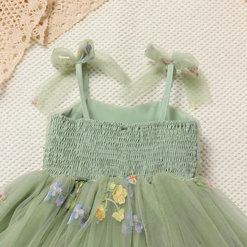 Miniatura 215 de IMEKIS Vestido de princesa de cumpleaños para niña pequeña, confeti brillante, bohemio, arco iris, pastel, sesión de fotos, traje para 1-6T