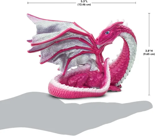 Miniatura 3 de Safari Ltd. Figura de dragón de amor, figura detallada de 6 pulgadas, divertido juguete de criatura mítica para niños, niñas y niños a partir de 4