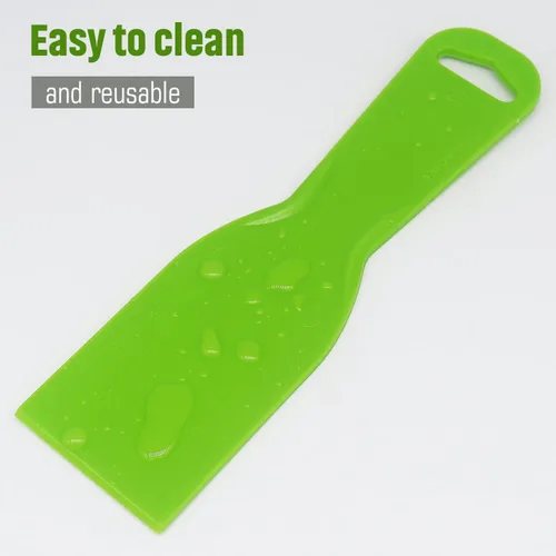 Miniatura 5 de Cuchillo de masilla de plástico, 3 piezas de herramienta raspadora de 2 pulgadas, cuchillos flexibles para paneles de yeso, calcomanías, papel