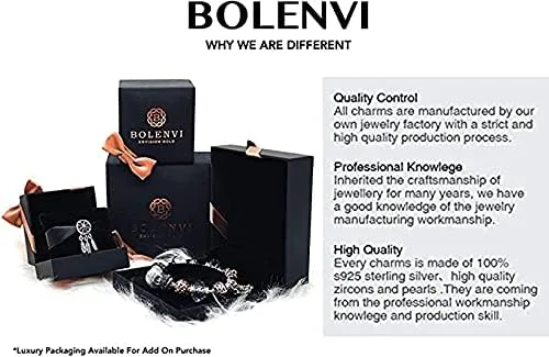 Miniatura 6 de Colgantes de cuentas de plata de ley 925 para pulseras Pandora y collares, etc
