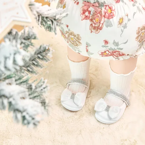 Miniatura 65 de Felix & Flora Zapatos de bebé de suela suave - Zapatos de bebé para caminar, mocasines, suela de goma, zapatos de cuna