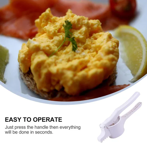 Miniatura 9 de Hemoton Prensa de papas de plástico Ricer and Masher de 14 pulgadas herramienta de cocina manual para puré de papas, zanahorias, ñame y preparación