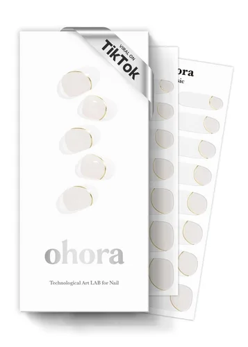 Miniatura 14 de ohora Tiras de uñas de gel semicuradas (N Snatched), azul, estampadas, funcionan con cualquier lámpara UV/LED, calidad de salón, larga duración, N