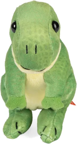 Miniatura 2 de Wild Republic Pocketkins Eco T.Rex, animal de peluche, 5 pulgadas, hecho de materiales reciclados, respetuoso con el medio ambiente