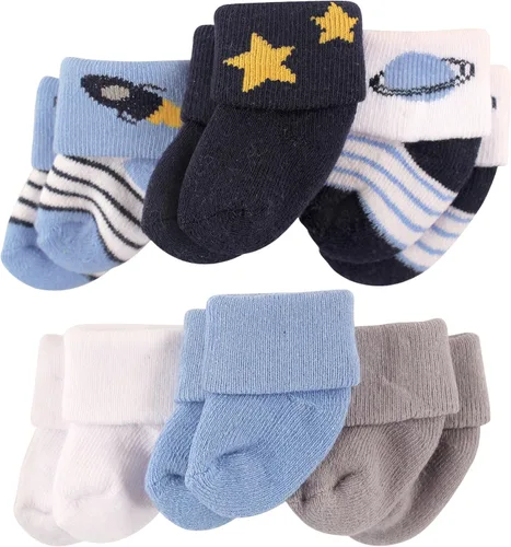 Miniatura 23 de Luvable Friends Conjunto de calcetines unisex para bebé recién nacido y bebé
