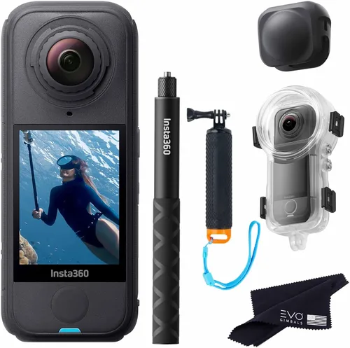 Miniatura 10 de Insta360 Paquete de buceo X4 Air Cámara de acción 8K 360 más ligera para aventuras épicas para viajes, deportes, momentos familiares, vlogging