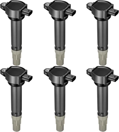 Miniatura 12 de BDFHYK Paquete de bobinas de encendido UF535 y bujías de iridio 95983 compatibles con Mercedes-Benz C230 C280 CLK350 E350 ML350 SLK280 Dodge