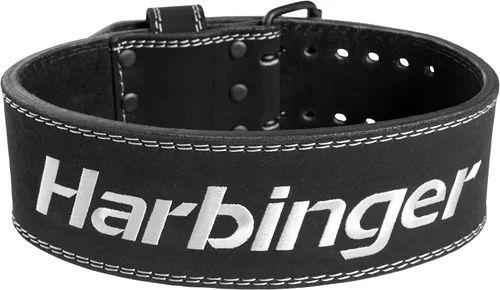 Harbinger Cinturón de gimnasio unisex de 0.394 pulgadas para levantamiento de pesas, peso muerto y sentadillas