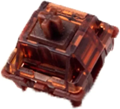 Miniatura 5 de Interruptores de teclado Gateron Phantom Blue Clicky, interruptores de tecla RGB LED de 60gf para teclado mecánico MX (Azul, 110PCS)