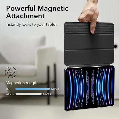 Miniatura 3 de ESR Funda para iPad Pro de 11 pulgadas, iPad Pro 11 Funda Folio (2022/2021/2020, 4ª/3ª/2ª generación), conexión magnética conveniente, soporte de 2
