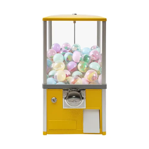 Miniatura 8 de Máquina expendedora operada con monedas de 25 centavos, máquina comercial de chicles, cápsula de juguete, máquina expendedora, máquina dispensadora