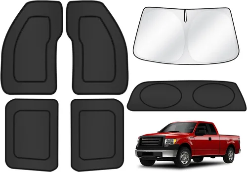 Miniatura 114 de T TGBROS Parasol para parabrisas para Honda Civic 2022-2025 2026, parasol grueso con bloqueo UV y opaca, para privacidad, plegables, 8 accesorios