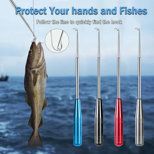 Miniatura 6 de Fish Hook Remover Tool, Fishing Hook Quick Removal Device, Fishing Gear and Accessories Security Extractor Equipment Kits for Adult, Hook Extractor