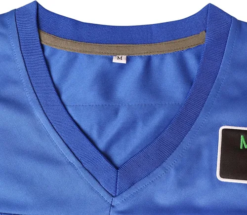 Miniatura 4 de MESOSPERO Al Bundy 33 Polk High - Camiseta de fútbol para hombre, camiseta deportiva azul 90S, ropa de hip hop S-3XL, 33 Al Blue