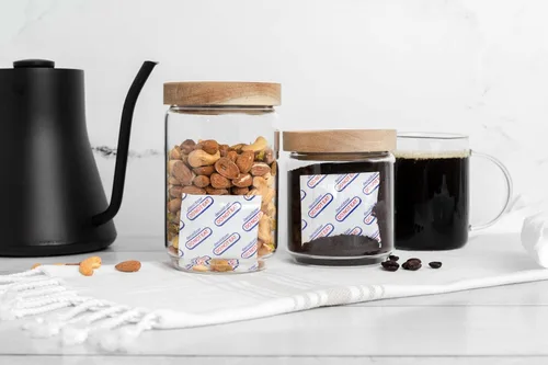 Miniatura 4 de Paquete de 200 absorbentes de oxígeno de 50 cc para almacenamiento de alimentos, paquetes de absorbentes de oxígeno de grado alimenticio para carne
