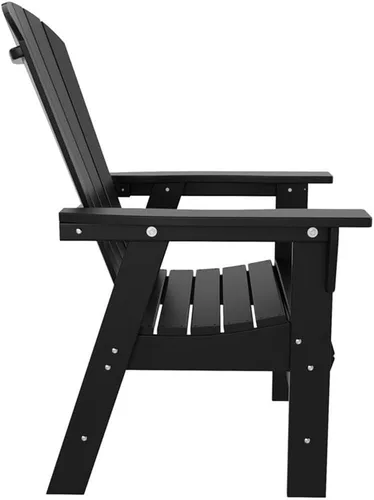 Miniatura 8 de Costaelm Sillas de césped, sillas de porche delantero, HDPE balcón, piscina, silla Adirondack, moderna silla de patio al aire libre, salón de resina