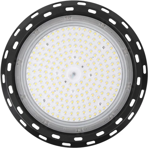 Miniatura 3 de Q QINGCHEN Luz LED de alta bahía 150W 21,000lm 5000K, luz LED de alta bahía con certificación ETL para taller de trabajo de fábrica, alternativa a