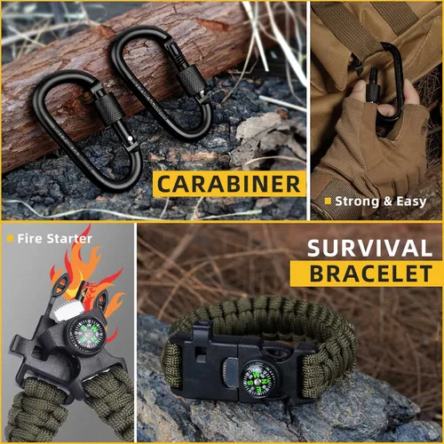 Miniatura 4 de Regalos para hombres, papá, marido - Día de San Valentín, idea de regalos de aniversario y cumpleaños para él, novio, hombre - Kit de supervivencia
