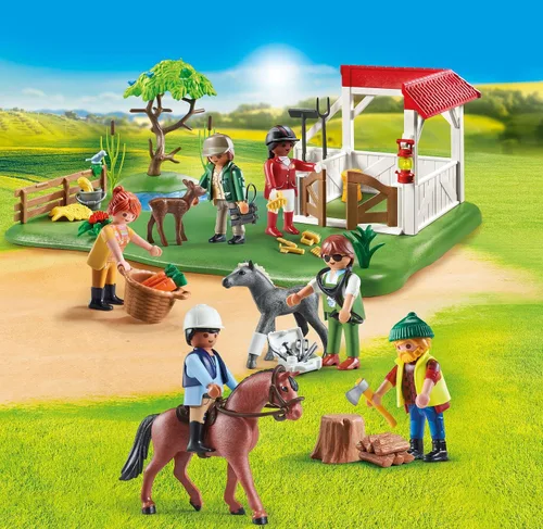 Miniatura 2 de Playmobil Mis Figuras: Rancho de Caballos